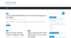 Desktop Screenshot of indiatab.com